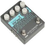 Pedal de Efeito Para Baixo Electro-Harmonix Bass Mono Synth Sinterizador