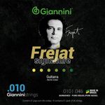 Encordoamento Para Guitarra Giannini Signature Frejat 010 Pure Nickel SSGPNFJ
