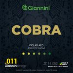 Encordoamento Para Violão Aço Giannini 011 Bronze 85/15 GEEFLK