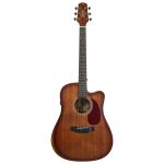 Violão Eletroacústico Seizi Neo Tokyo Cutaway Mirai Mahogany Burst