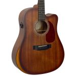 Violão Eletroacústico Seizi Neo Tokyo Cutaway Mirai Mahogany Burst