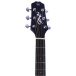 Violão Aço Eletroacústico Seizi Neo Tokyo Cutaway Mirai Folk Open Pore Black