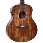 Violão Eletroacústico Seizi Supreme Mini Ryu Mirai Auditório Koa