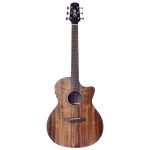 Violão Aço Eletroacústico Seizi Supreme Ryu Mirai Cutaway Koa