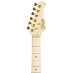 Guitarra Seizi Vintage Budokan Stratocaster Black Gold HSS