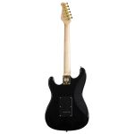 Guitarra Seizi Vintage Budokan Stratocaster Black Gold HSS