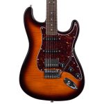 Guitarra Seizi Vintage Budokan Plus Ozielzinho Flamed Sunburst HSS