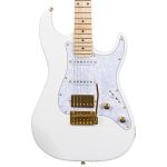 Guitarra Seizi Katana Musashi Stratocaster White Gold HSS
