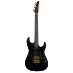 Guitarra Seizi Katana Musashi Stratocaster Black Gold HSS