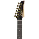 Guitarra Seizi Katana Musashi Stratocaster Black Gold HSS