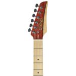 Guitarra Seizi Fun Katana Musashi Lava Red HSS