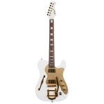 Guitarra Seizi Origami Juliana Vieira White Gold HH