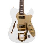 Guitarra Seizi Origami Juliana Vieira White Gold HH