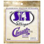 Encordoamento Para Violão Nylon SIT Tensão Média Classits Elite Silver Wound ECM101