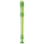 Flauta Yamaha Doce Germânica C Dó Verde YRS-20GG