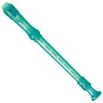 Flauta Yamaha Doce Germânica C Dó Azul YRS-20GB