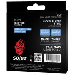 Encordoamento Para Guitarra Solez 095 SLG95 Com 2 Cordas Extras