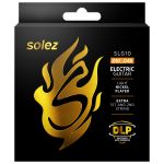Encordoamento Para Guitarra Solez 010 SLG10 Com 2 Cordas Extras
