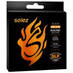 Encordoamento Para Guitarra Solez 010 SLG10 Com 2 Cordas Extras