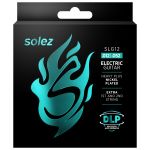 Encordoamento Para Guitarra Solez 012 SLG12 Com 2 Cordas Extras