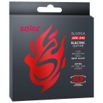 Encordoamento Para Guitarra Solez 009 Stainless Steel SLG9-GA Com 2 Cordas Extras