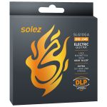 Encordoamento Para Guitarra Solez 010 Stainless Steel SLG10-GA Com 2 Cordas Extras