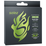 Encordoamento Para Guitarra Solez 0105 Stainless Steel SLG105-GA Com 2 Cordas Extras