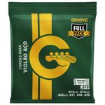 Encordoamento Para Violão Aço Groove 010 GFP3 Bronze C/ 3 Cordas Extras