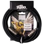 Cabo Para Microfone Santo Angelo Standard Angel XLR M x XLR F 7,62 Metros