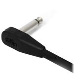Cabo Santo Angelo Flatconn Para Pedais 15cm Plug P10L Preto