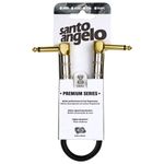 Cabo Santo Angelo SSPL Para Pedais 25cm Plug P10L Preto