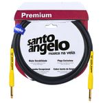 Cabo Santo Angelo Shogun Plug Ouro P10 X P10 3,05 Metros