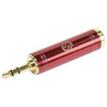 Plug Adaptador Santo Angelo P10/P2 Estéreo Banhando à Ouro 18k
