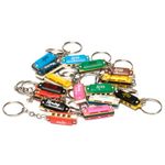 Chaveiro Mini Gaita Hering Diatônica 8 Vozes A Lá Cores