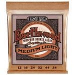ENCORDOAMENTO PARA VIOLÃO AÇO ERNIE BALL EARTHWOOD P. BRONZE 0.12 MEDIUM LIGHT 2146