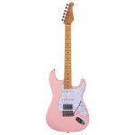Guitarra Seizi Fun Vintage Budokan HSS Shell Pink