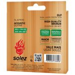 Encordoamento Para Violão Aço Solez 010 Phosphor Bronze SLAPB10 C/ Mi Extra