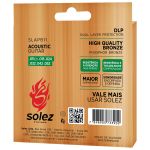 Encordoamento Para Violão Aço Solez 011 Phosphor Bronze SLAPB11 C/ Mi Extra