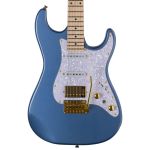 Guitarra Seizi Katana Musashi Pelham Blue Gold HSS
