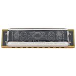 Kit 3 Gaitas Hohner Diatônicas Marine Band Dó Sol Lá 1896/20