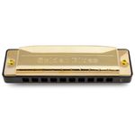 Gaita Hering Diatonica Golden Blues G Sol 5020G Com Case