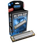 Gaita Hohner Diatônica Big River G Sol 590/20 MS Com Case