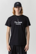 THESAINT TSHIRT BABY THESAINT MAFIA  BLACK