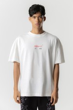 THESAINT TSHIRT OVERSIZED GENESIS  OFF WHITE