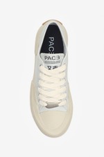 PACE YACHT RUBBER LEATHER LOW OFF WHITE 