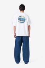 PACE GRID MOON TEE OVERSIZED OFF WHITE 