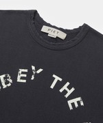 Piet I Obey Fitted Tee  Vintage black 