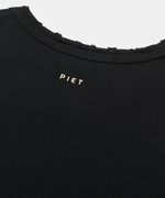 PIET Gems Distressed Tee  Black 