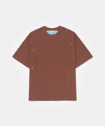 PIET Splatter Tshirt  Brown