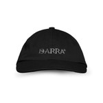 Bone Six Panel Barra Logo Preto